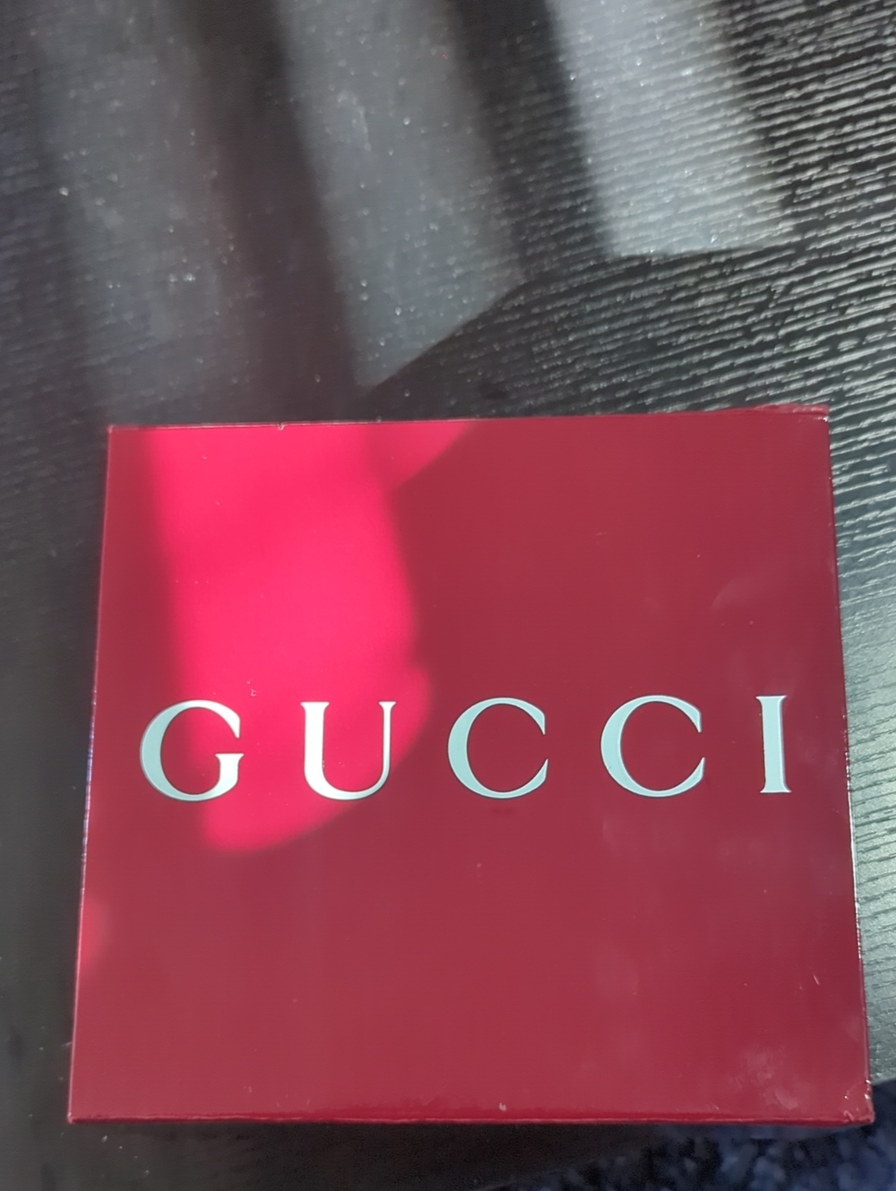 Gucci Red Logo Accessory Box